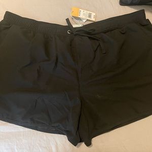 Women’s swim shorts, Black, XL (16-18), extremely comfortable